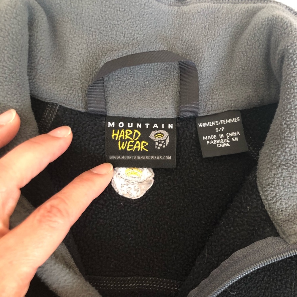 Mountain Hardware Fleece Half Zip Pullover Sz S - image 5